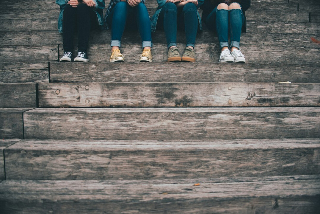 teenagers facing peer pressure